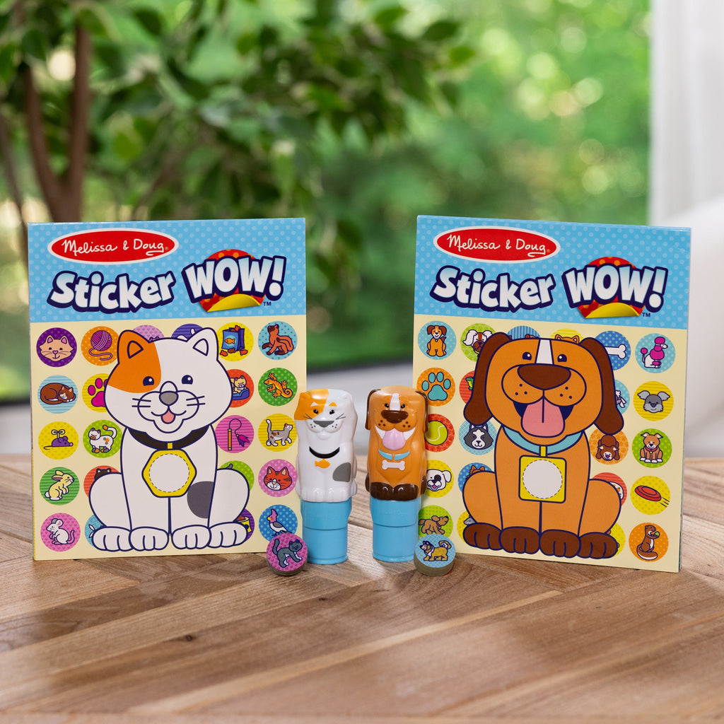 Sticker WOW!? Activity Pads & Sticker Stampers VALUE PACK – Pets