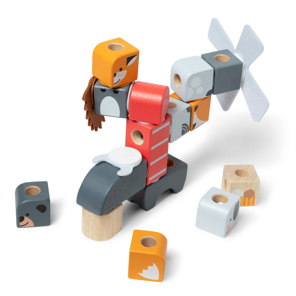 Blockables? Play Sets Farm Friends and Woodland Friends 2-Pack Bundle