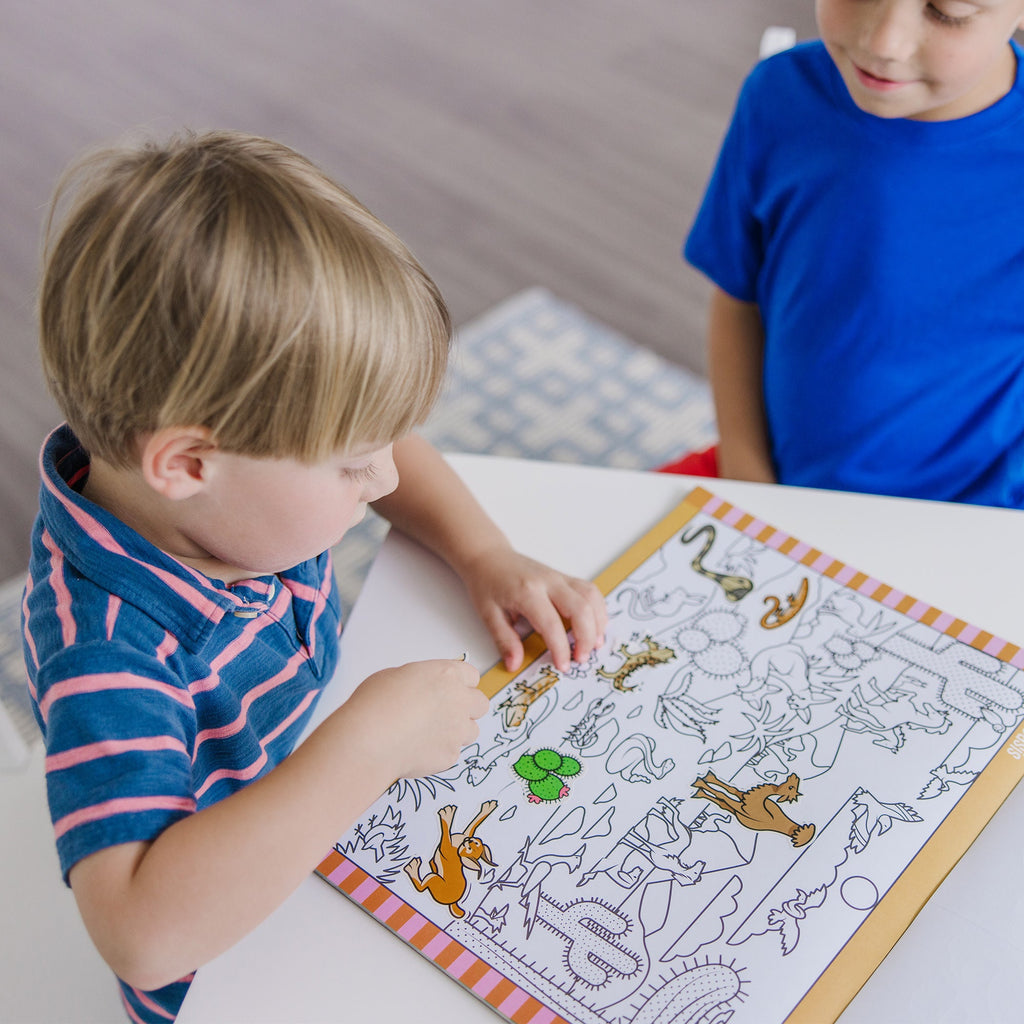 Seek & Find Sticker Pad ?C Animals