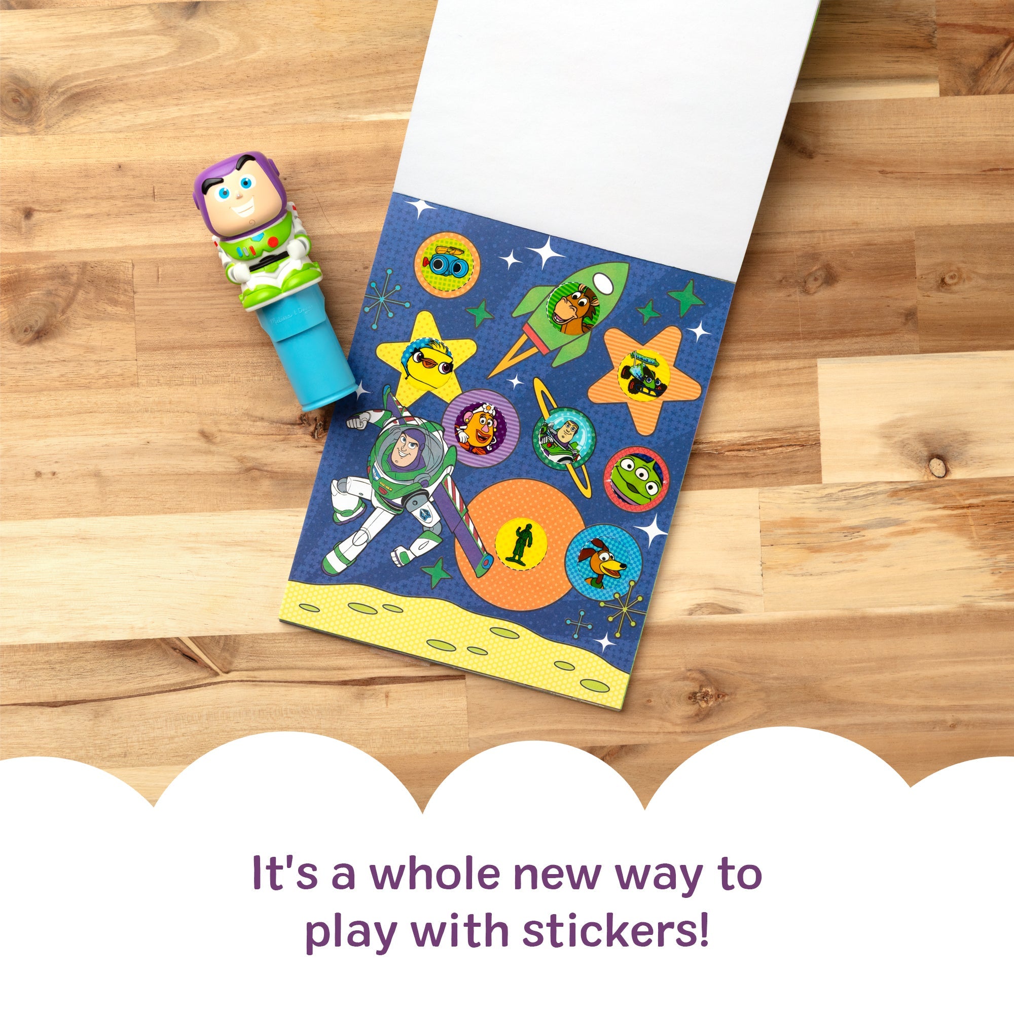 Sticker WOW!? Activity Pad & Sticker Stamper – Buzz Lightyear