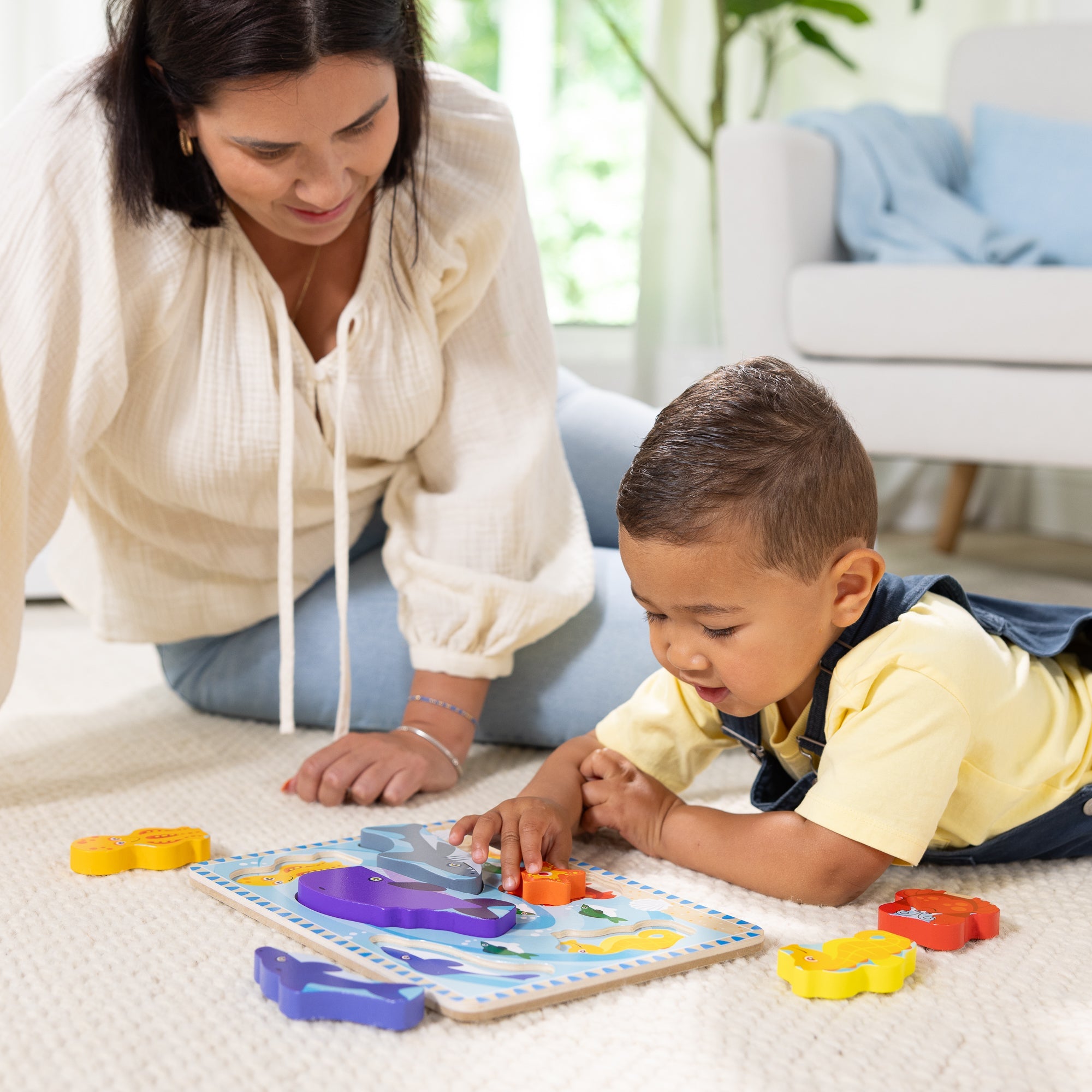 Sea Creatures Chunky Puzzle – 7 Pieces