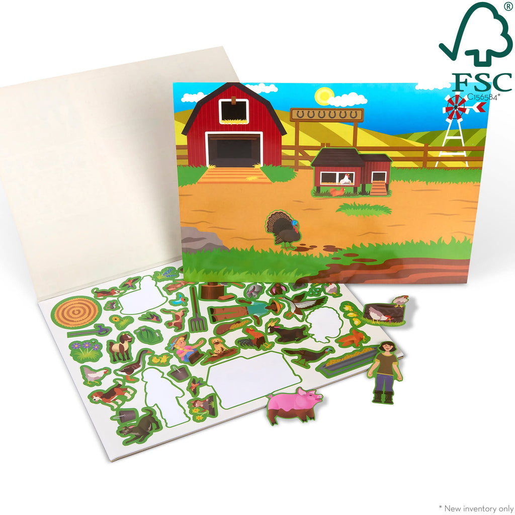 Reusable Sticker Pad – Farm