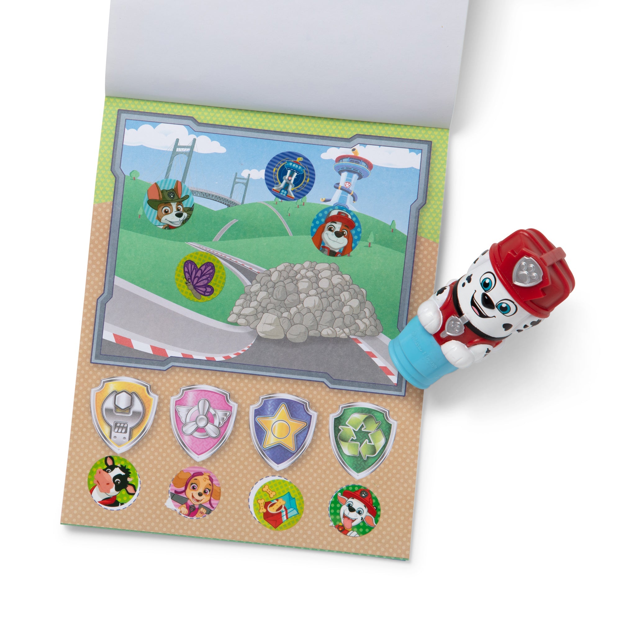 Sticker WOW!? Activity Pad & Sticker Stamper – PAW Patrol Marshall