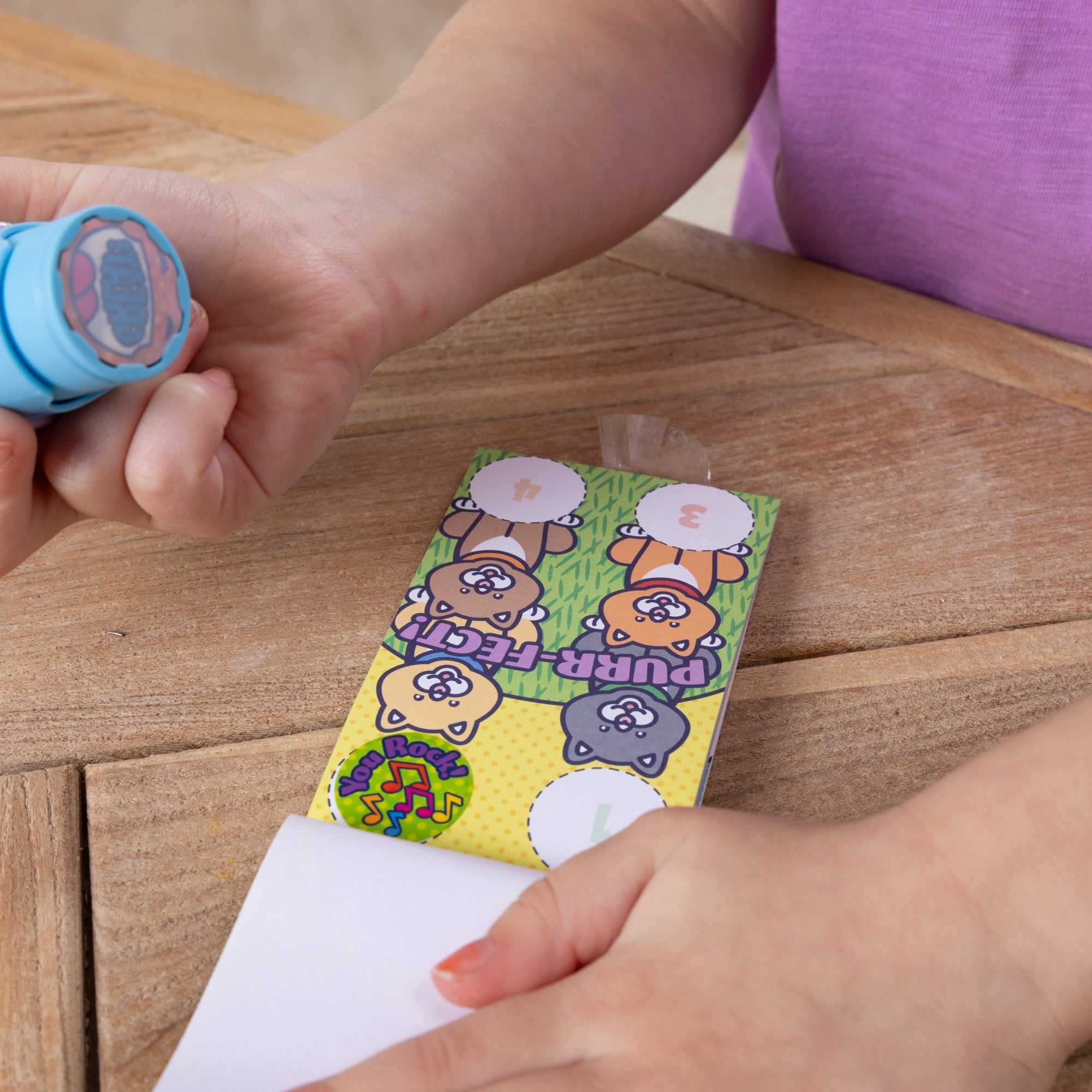 Sticker WOW!? Mini Activity Pad & Refill Stickers – Way to Go! (200+ Stickers. Stamper Not Included)