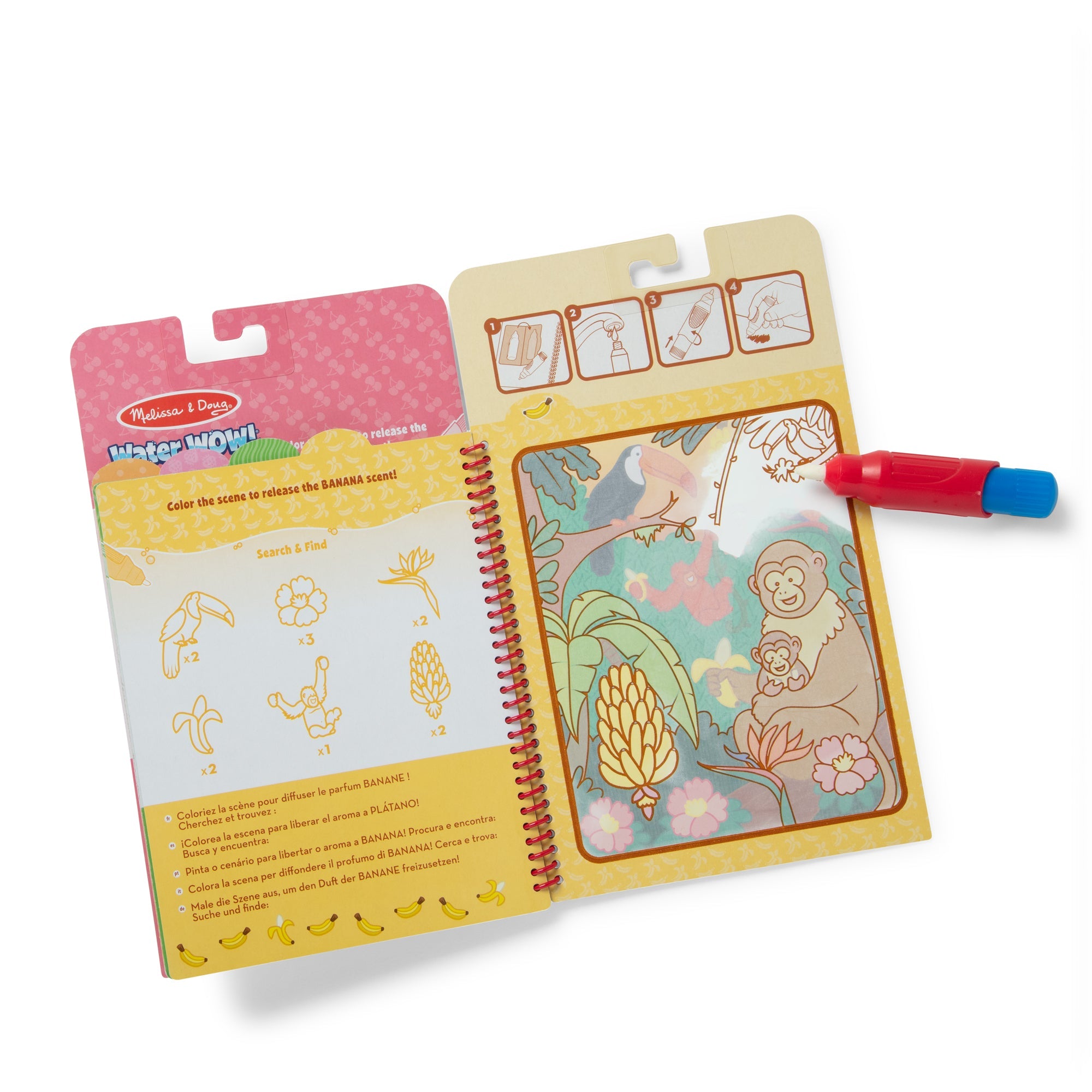 Scented Water WOW! Water-Reveal Pad – Fruit