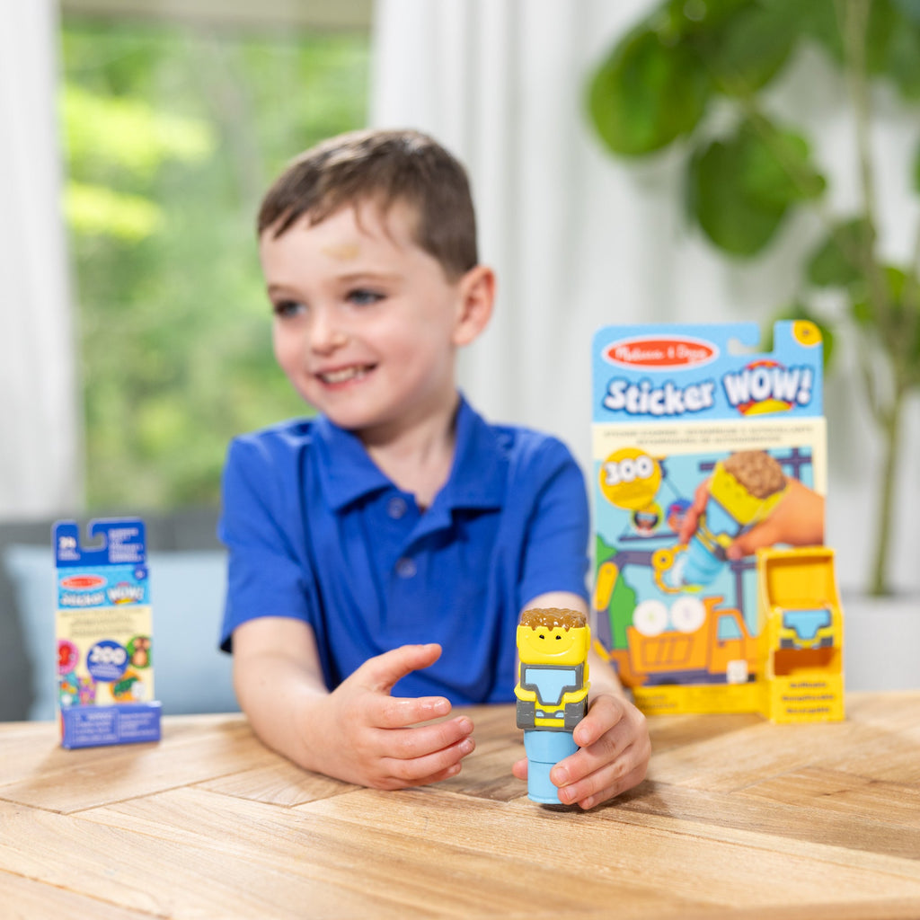 Sticker WOW!? Activity Pad & Sticker Stamper – Bulldozer