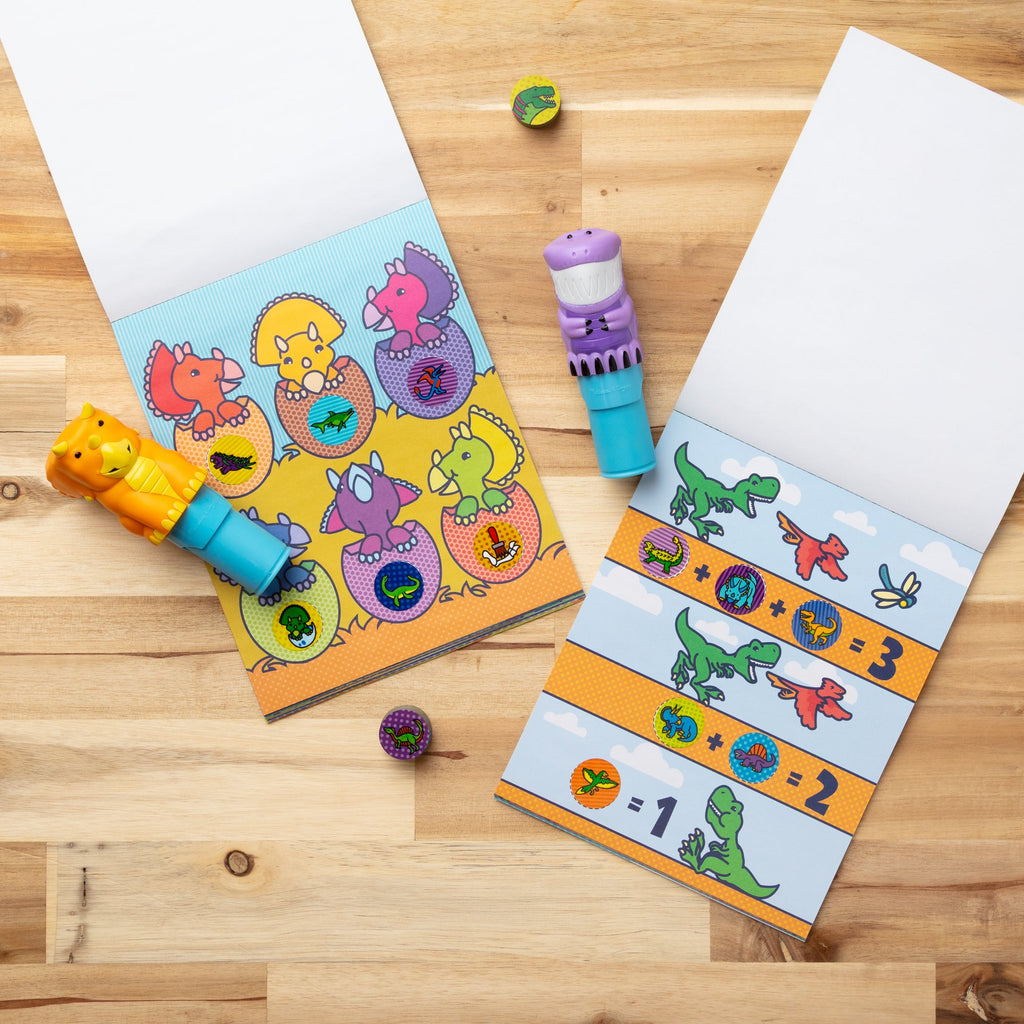 Sticker WOW!? Activity Pad & Sticker Stamper Value Pack – Dinosaur