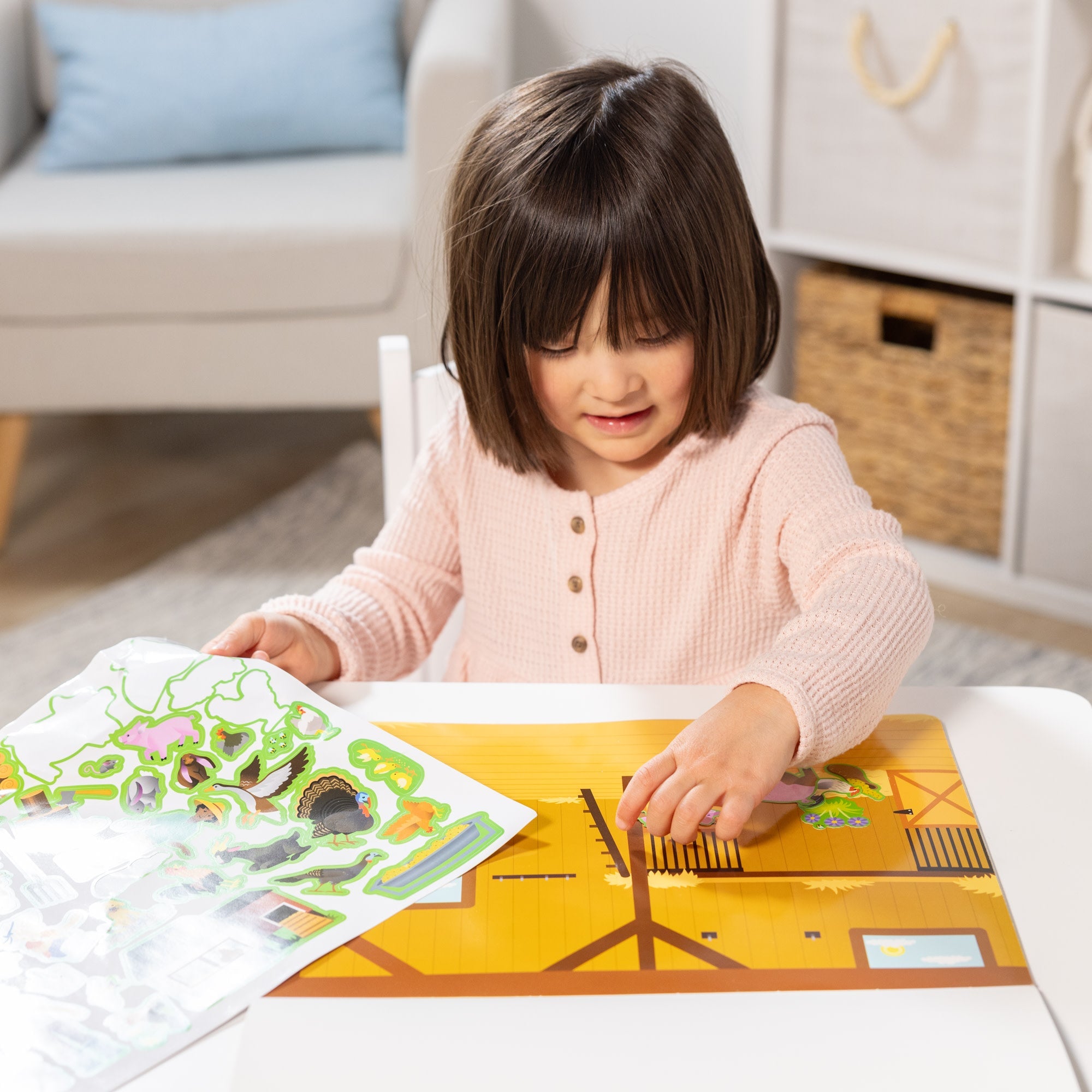Reusable Sticker Pad – Farm