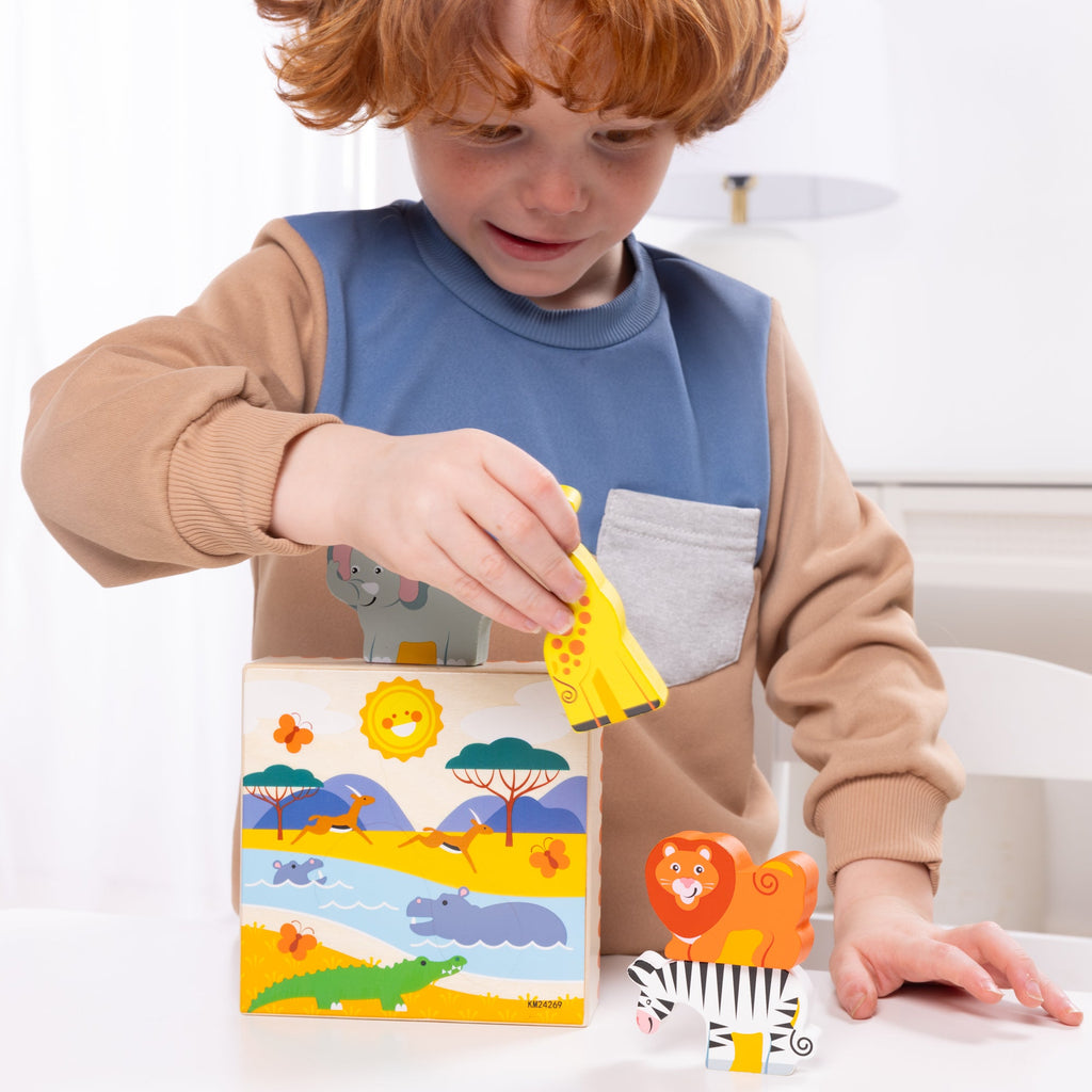 Wooden Animal Matching – Safari