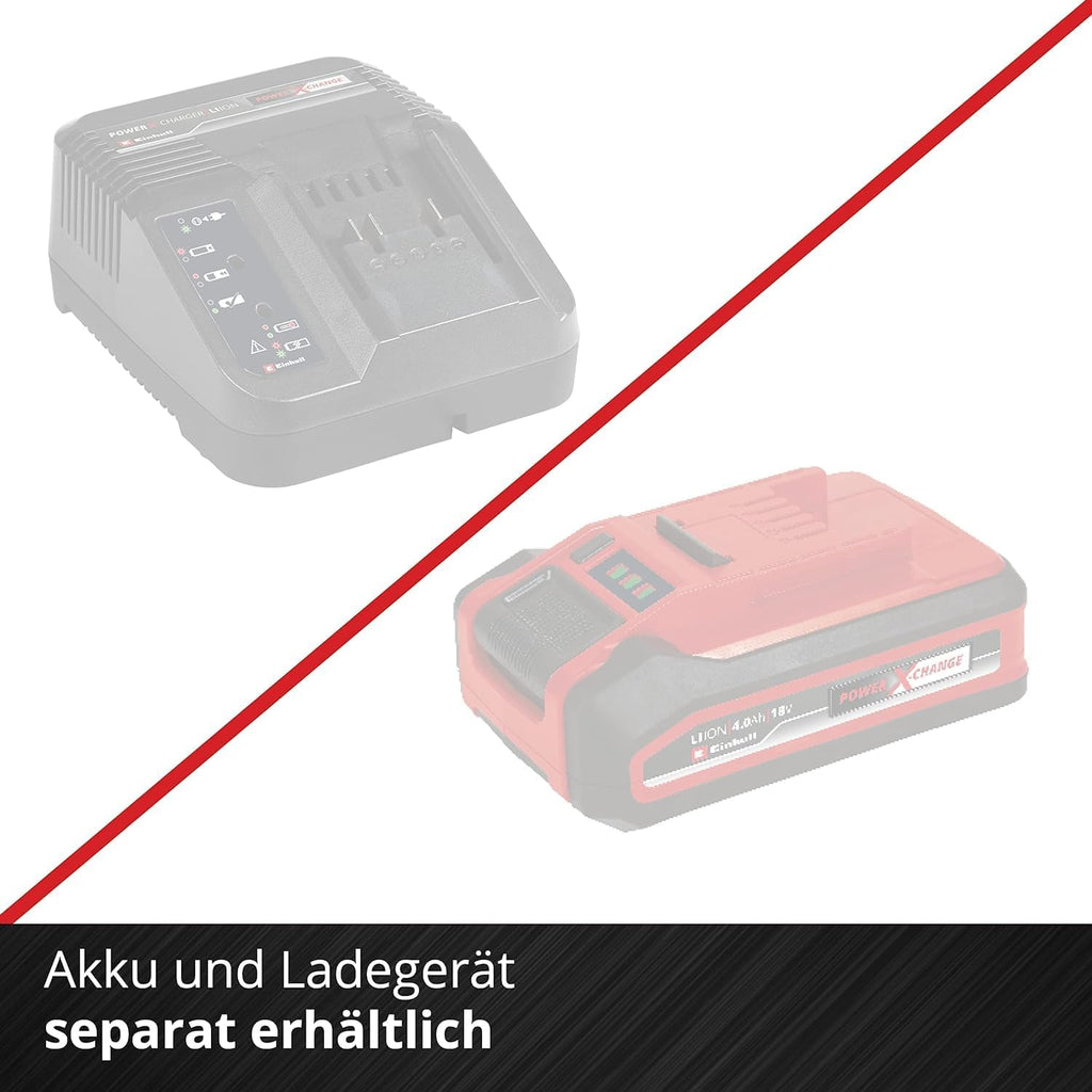 Einhell Akku-Oberflächenbürste PICOBELLA 18/215 Power X-Change (18 V, multifunktionell, integr. Gartenschlauchanschluss, inkl. Bürste MEDIUM, ohne Akku)