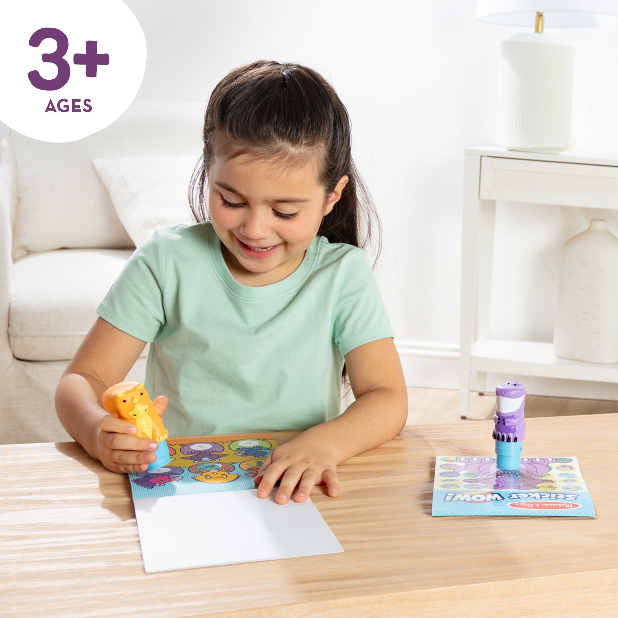 Sticker WOW!? Activity Pad & Sticker Stamper Value Pack – Dinosaur