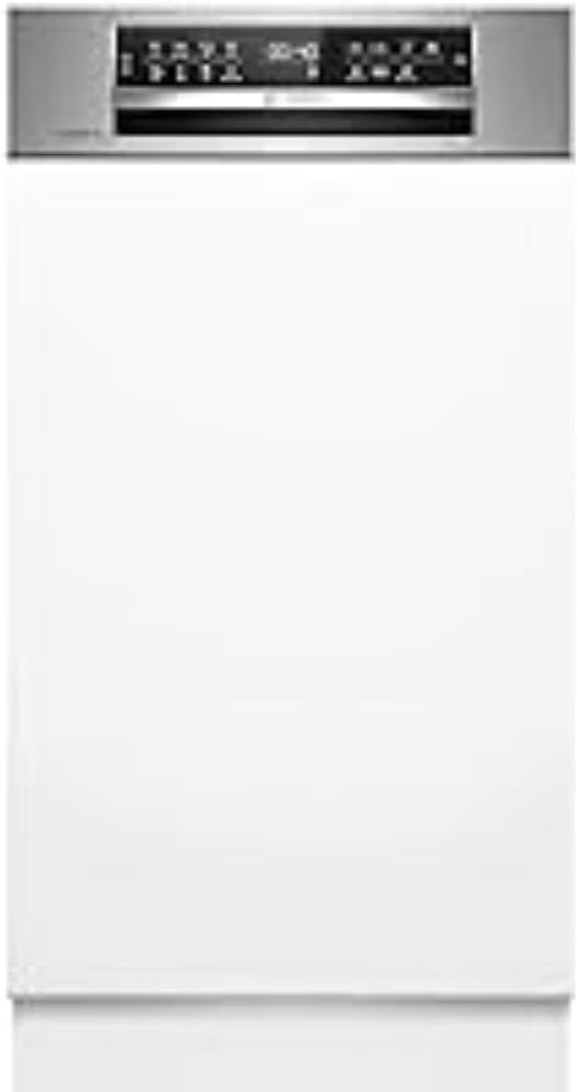 Bosch SPV2IKX10E Serie 2 Smarter Geschirrspüler vollintegriert, 45 cm breit, Besteckkorb, Extra Trocknen auf Knopfdruck, InfoLight roter Lichtpunkt am Boden, AquaStop Schutz gegen Wasserschäden, Weiß