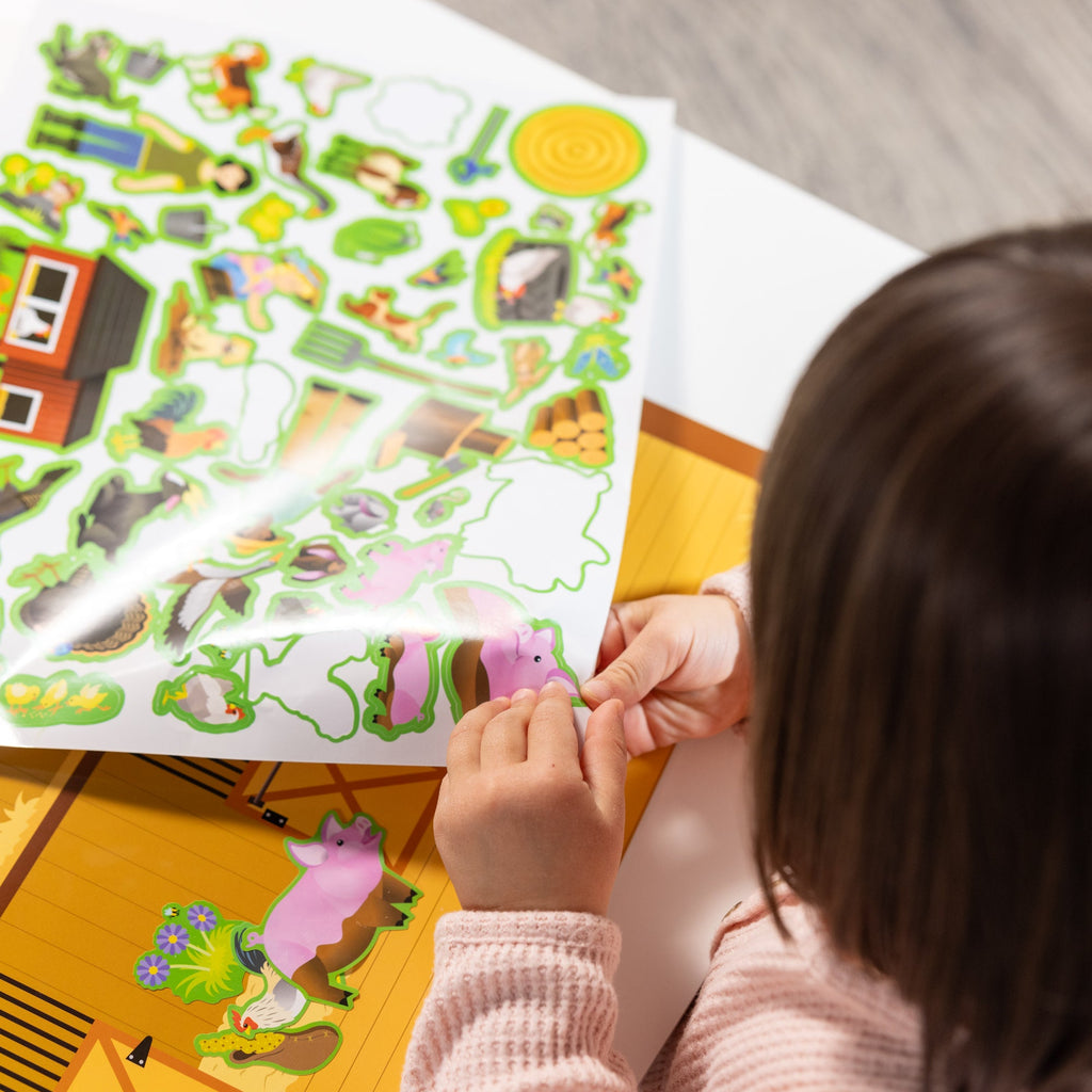 Reusable Sticker Pad – Farm