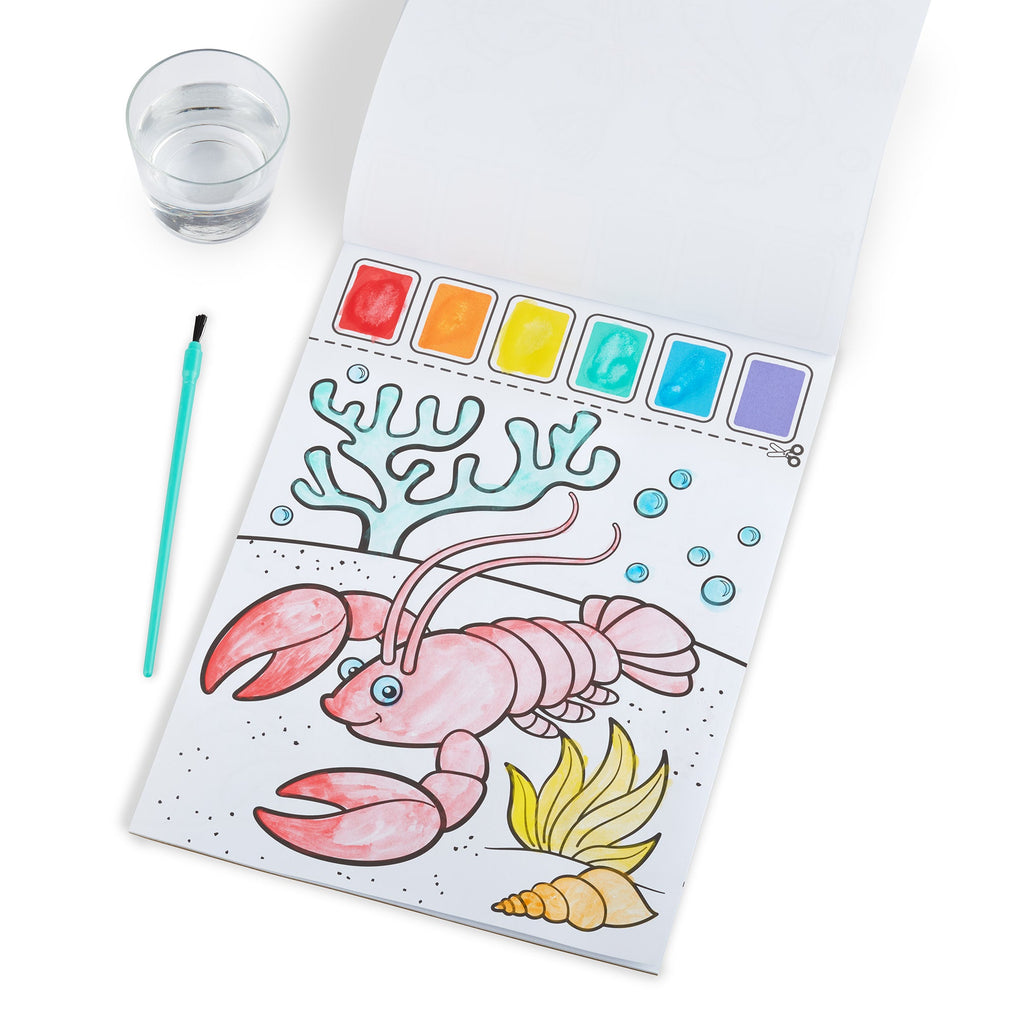 Paint With Water Activity Book – Ocean