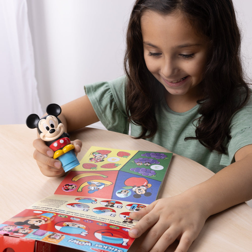 Sticker WOW!? Disney Mickey Mouse Bundle: Activity Pad & Sticker Stamper + Mini Activity Pad and 200 Refill Stickers