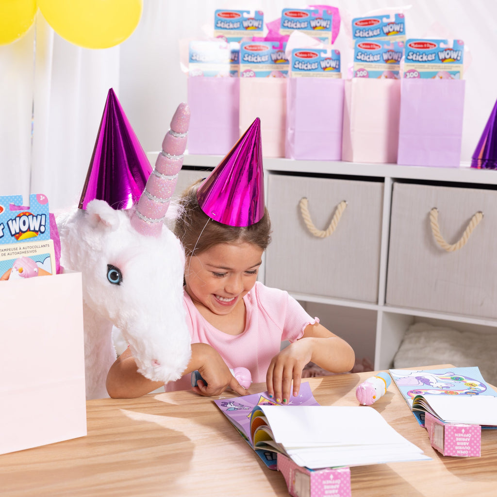 Sticker WOW!? Activity Pad & Sticker Stamper 12-PACK – Unicorn