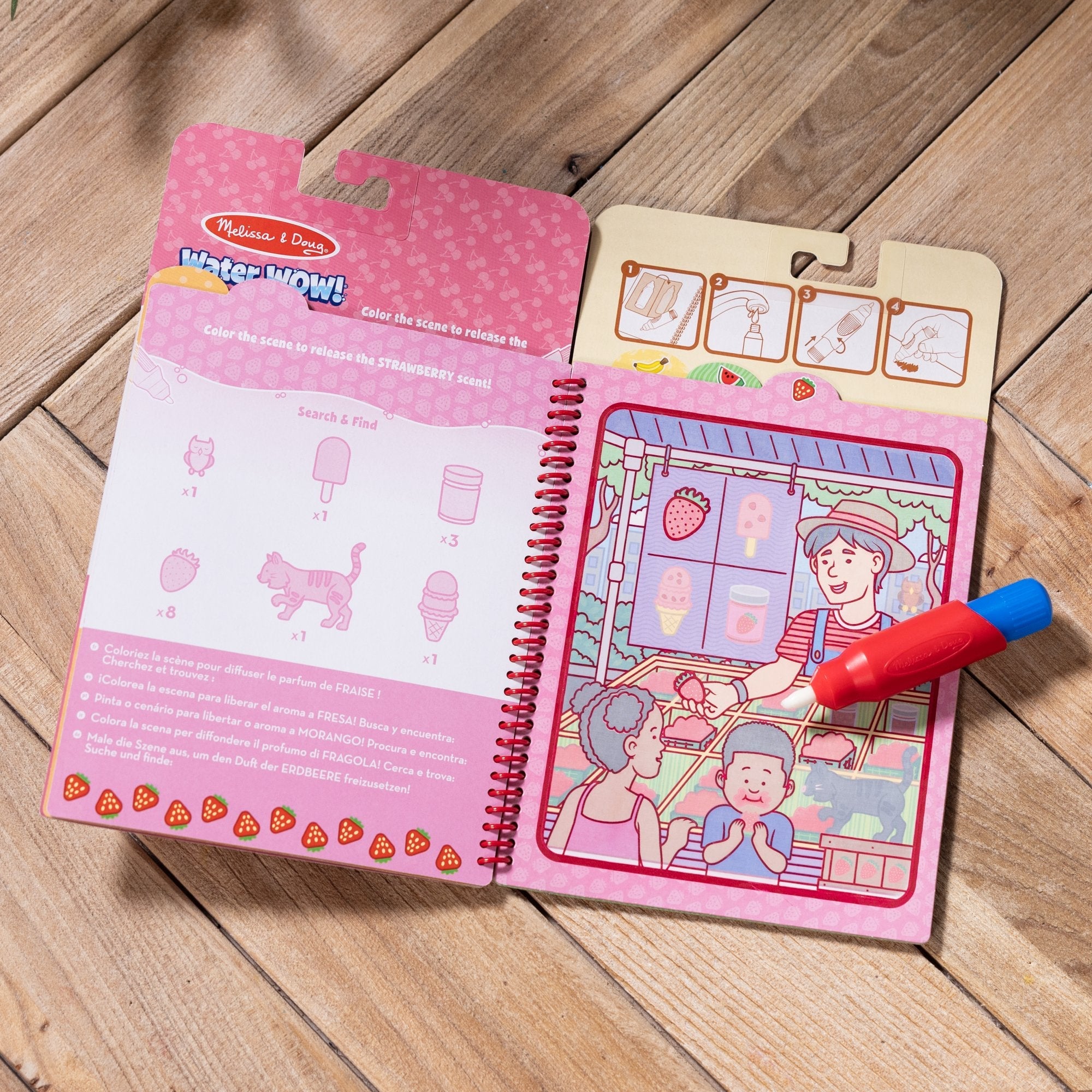Scented Water WOW! Water-Reveal Pad – Fruit