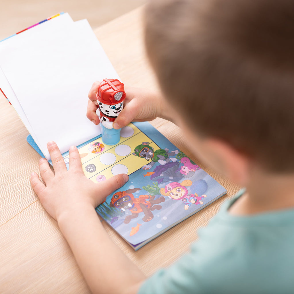 Sticker WOW!? PAW Patrol Marshall Bundle: Activity Pad & Sticker Stamper + Mini Activity Pad and 200 Refill Stickers