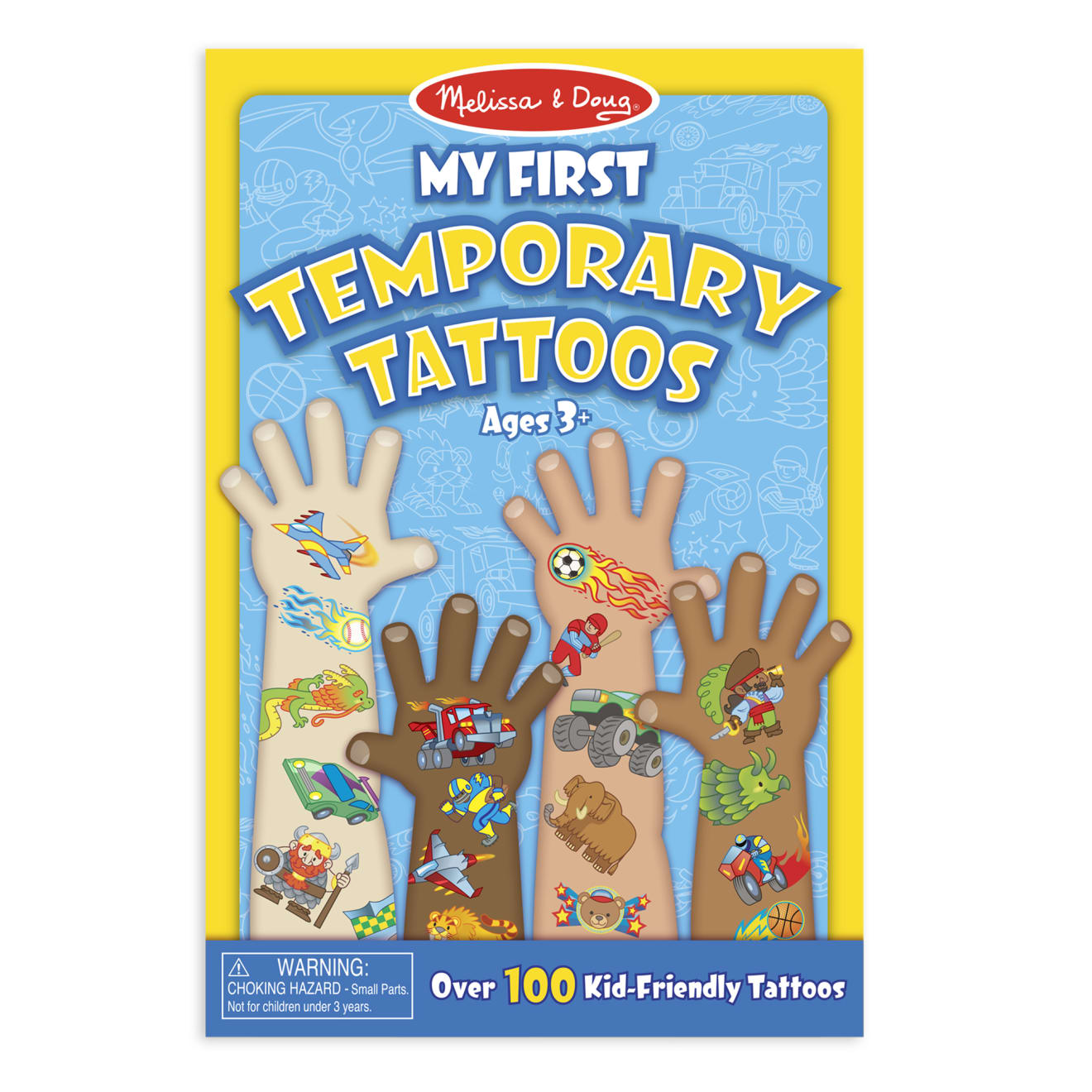 My First Temporary Tattoos: 100+ Kid-Friendly Tattoos – Adventure. Creatures. Sports. and More