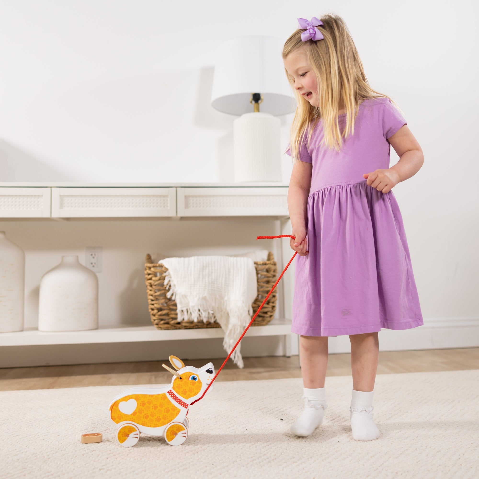 Feed. Walk & Poo Pup Play Set