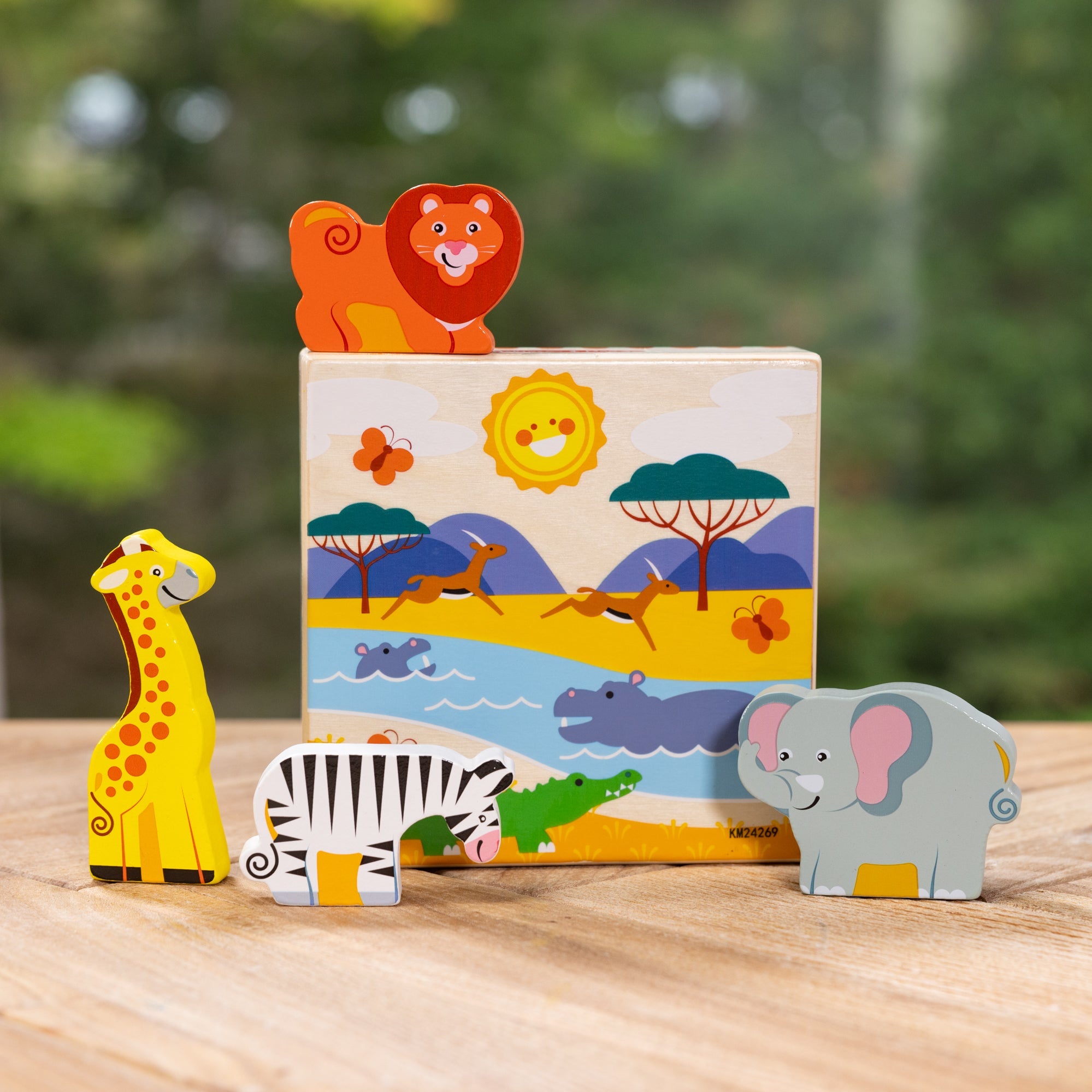 Wooden Animal Matching – Safari