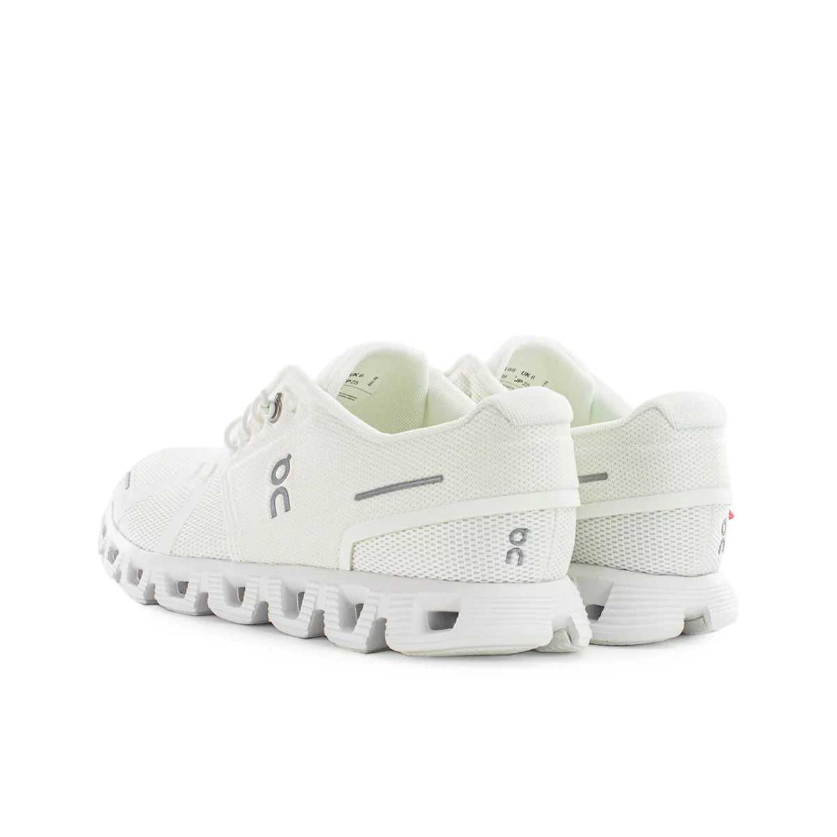 On Wmns Cloud 5 Undyed-White 59.98373 - weiss-weiss