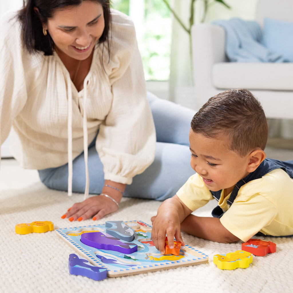 Sea Creatures Chunky Puzzle – 7 Pieces