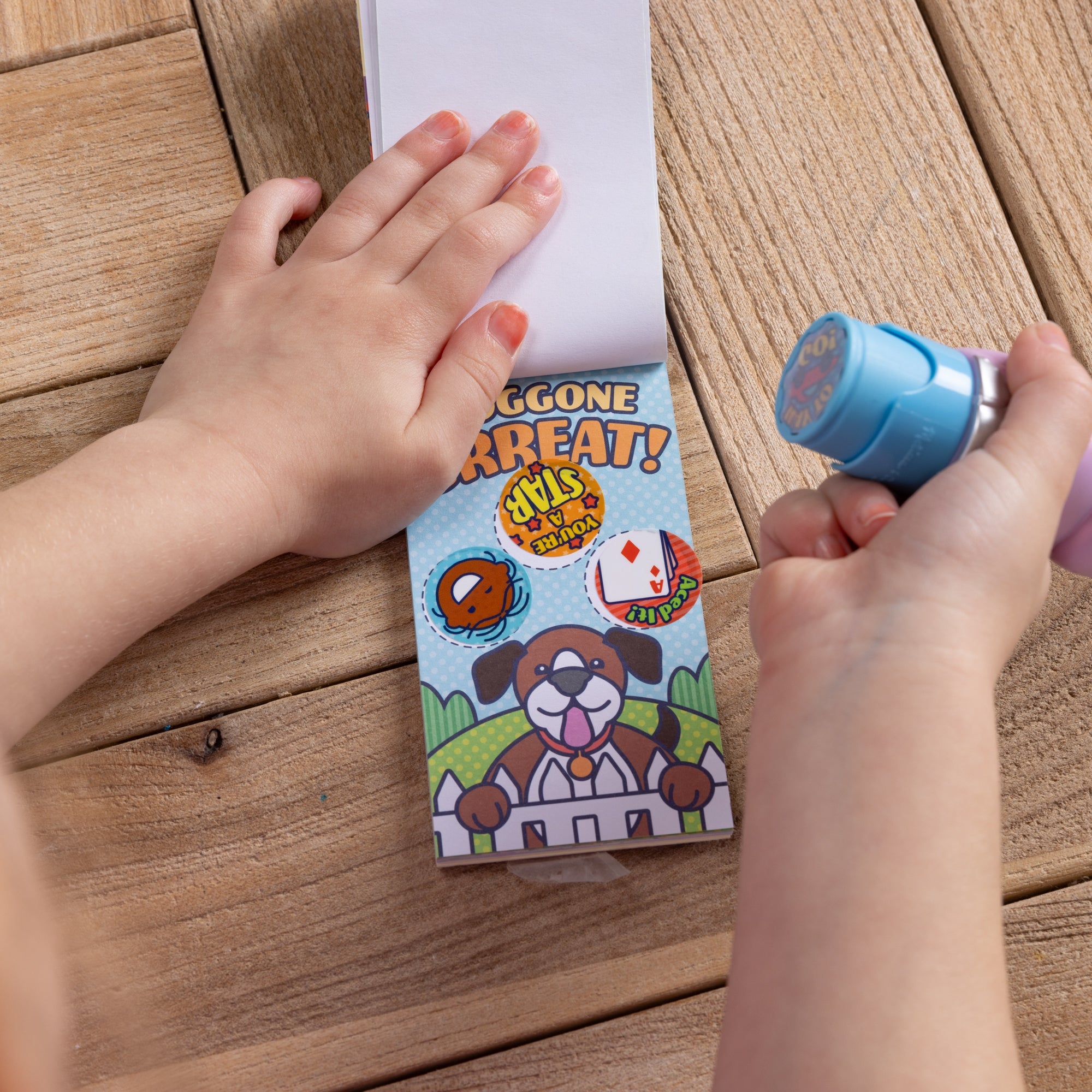 Sticker WOW!? Mini Activity Pad & Refill Stickers – Way to Go! (200+ Stickers. Stamper Not Included)