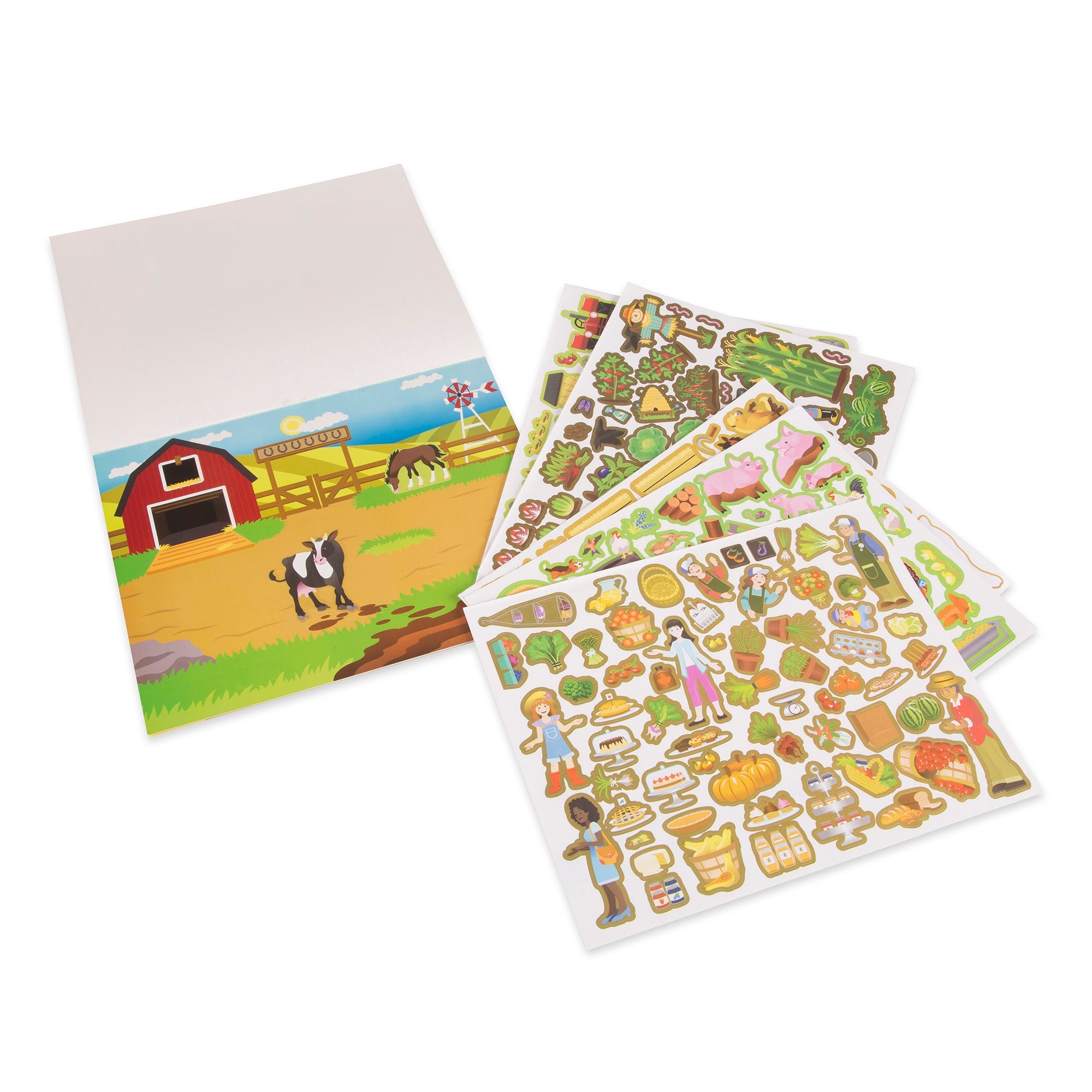 Reusable Sticker Pad – Farm