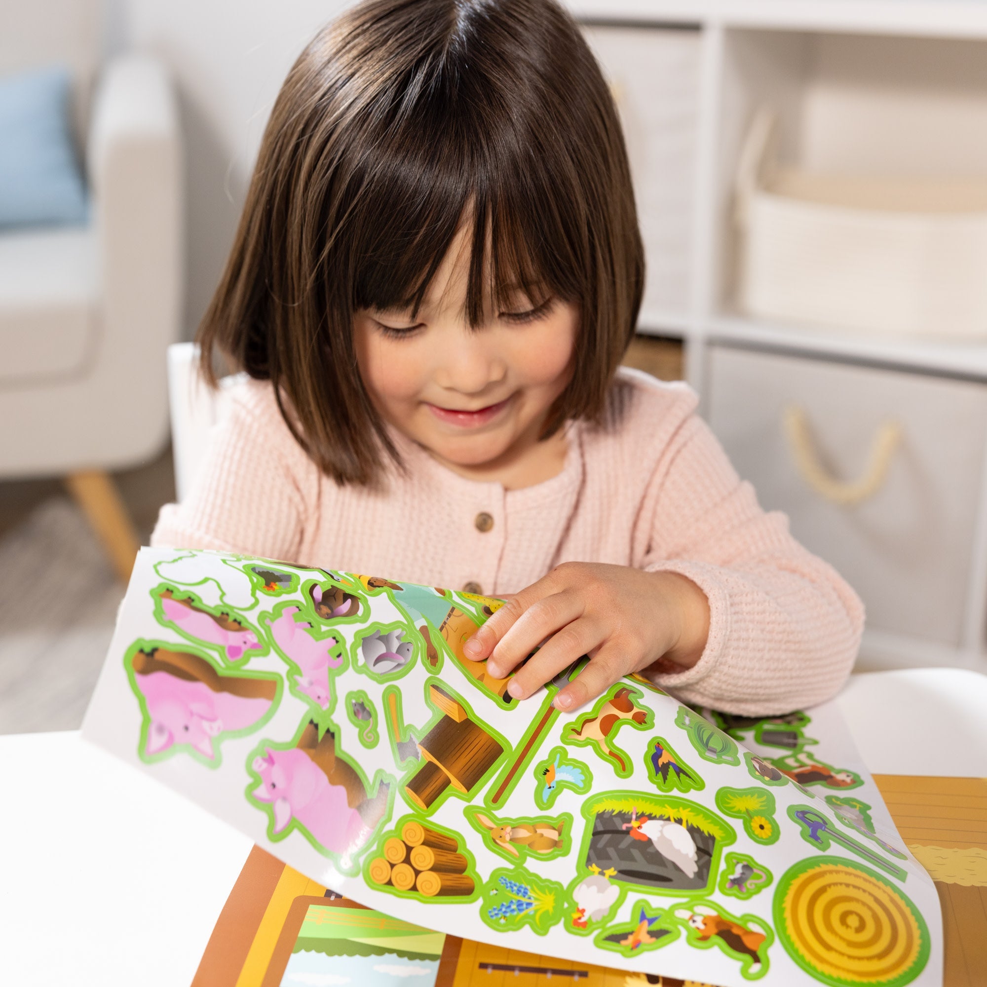 Reusable Sticker Pad – Farm